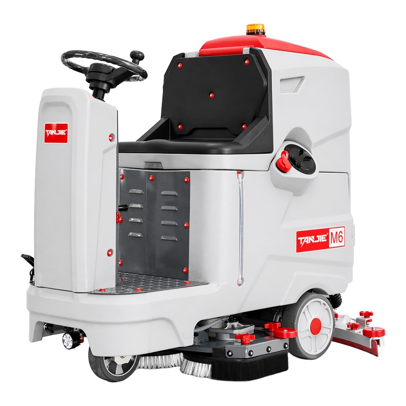 澳门坦洁驾驶式洗地机M6【双刷】
